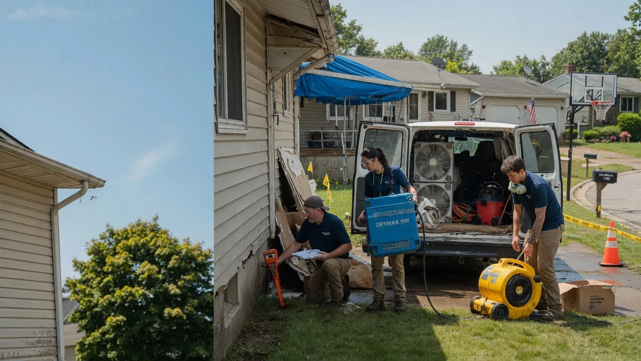 Ceiling Leak Cleanup in Sterling, NY near me